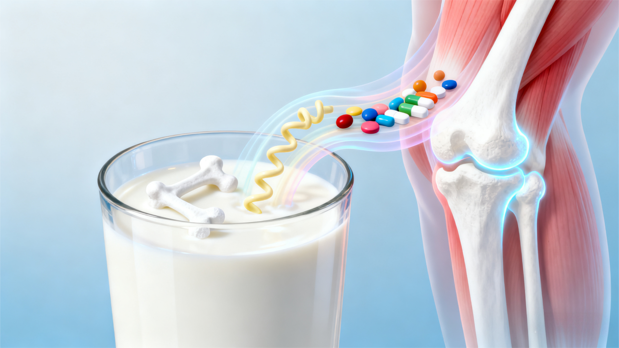 Targeted Joint Nutrition: Unlocking the Powerful Synergy of N-Acetyl Glucosamine and Milk